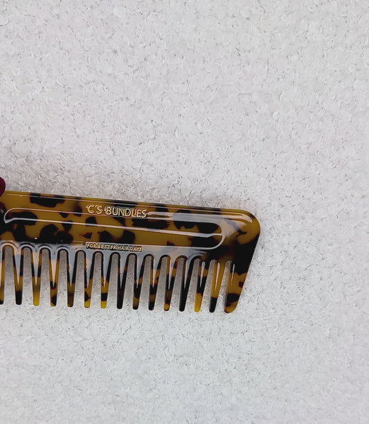 For Better Hair Days Raw Hair Mini Comb